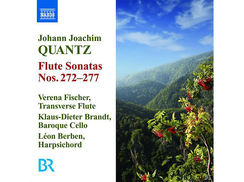 Verena Fischer, Léon Berben, Klaus-dieter Brandt - Flötensonaten 272-277 (CD) von NAXOS