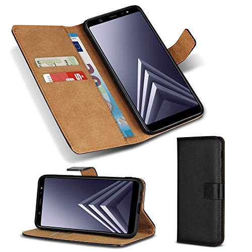 Handy Hülle Flip Case Cover Leder Tasche kompatibel für Samsung Galaxy S9 Plus A6 Plus 2018 Note 9 Apple iPhone XS Max Xr X Huawei P20 P10 Mate 10 20 Lite Pro, Smartphone:Samsung Galaxy A6 Plus 2018 Handy Hülle Flip Case Cover Leder Tasche kompatibel für Samsung Galaxy S9 Plus A6 Plus 2018 Note 9 Apple iPhone XS Max Xr X Huawei P20 P10 Mate 10 20 Lite Pro, Smartphone:Samsung Galaxy A6 Plus 2018 von NAmobile