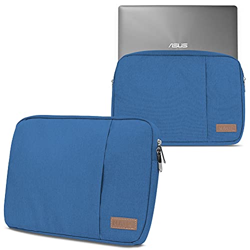 Hülle Notebook Tasche kompatibel für Asus ProArt Studiobook Pro 16 in Schwarz Blau oder Grau Laptop Schutzhülle Case Cover Etui, Farbe:Blau von NAmobile