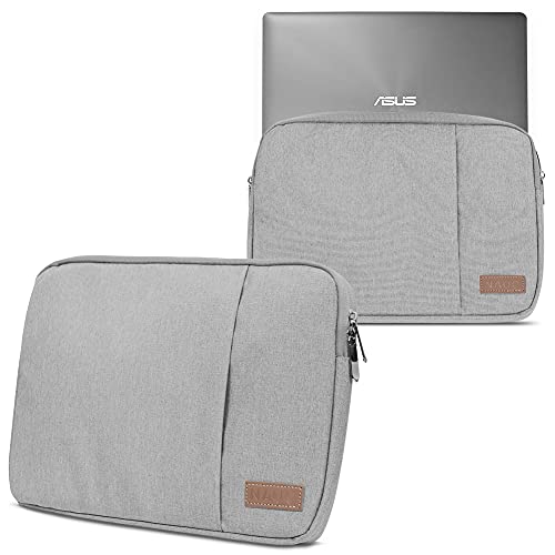 Hülle Notebook Tasche kompatibel für Asus ProArt Studiobook Pro 16 in Schwarz Blau oder Grau Laptop Schutzhülle Case Cover Etui, Farbe:Grau von NAmobile