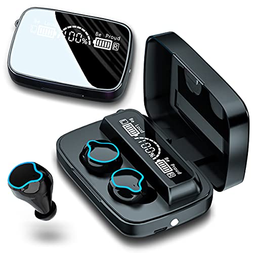 Kopfhörer TWS In-Ear kompatibel für Honor 50 Ohrhörer Headset Kabellos Bluetooth 5.1 Wireless Touch Control LED Anzeige von NAmobile