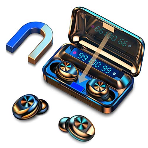 Kopfhörer TWS In-Ear kompatibel mit Huawei nova 9 10 11i 11 Pro Ultra Ohrhörer Headset Kabellos Bluetooth 5.1 Wireless Touch Control LED Anzeige, Kopfhörermodell:1_TWS F9 Kopfhörer TWS In-Ear kompatibel mit Huawei nova 9 10 11i 11 Pro Ultra Ohrhörer Headset Kabellos Bluetooth 5.1 Wireless Touch Control LED Anzeige, Kopfhörermodell:1_TWS F9 von NAmobile