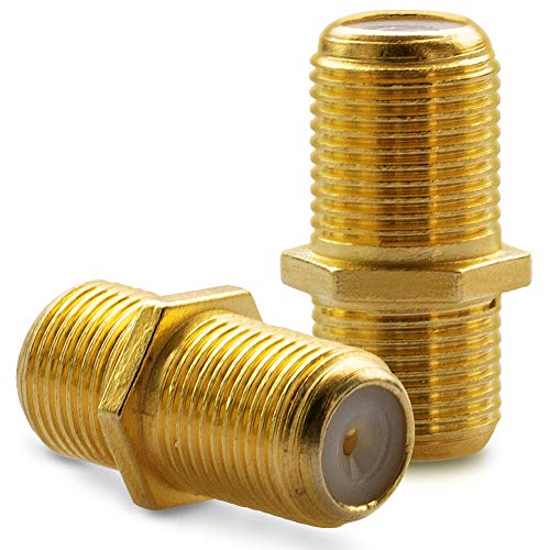 NAmobile F Verbinder Antennen Kabel Verlängerung 2X Sat Buchse Kupplung Koaxial Vergoldet NAmobile F Verbinder Antennen Kabel Verlängerung 2X Sat Buchse Kupplung Koaxial Vergoldet von NAmobile