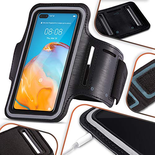 NAmobile Fitnesstasche für Smartphone Handy Hülle Sportarmband Armtasche Jogging Tasche, Farben:Schwarz, Handy Modelle für:Apple iPhone 16 Plus/Pro/Max NAmobile Fitnesstasche für Smartphone Handy Hülle Sportarmband Armtasche Jogging Tasche, Farben:Schwarz, Handy Modelle für:Apple iPhone 16 Plus/Pro/Max von NAmobile