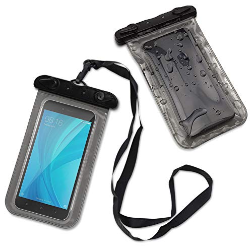 NAmobile Schutzhülle Handy kompatibel mit Xiaomi Serie Tasche Hülle wasserdichte Cover Wasserfest Case, Farben:Schwarz, Smartphone:Xiaomi Poco M7 Pro von NAmobile