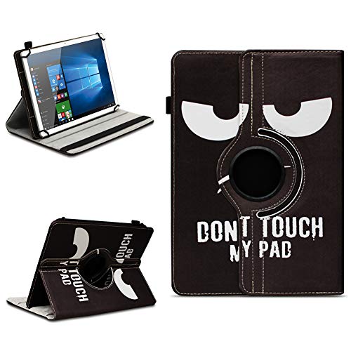 NAmobile Tablet Schutzhülle kompatibel mit Acepad A14 AX1 A130 A140 A145 Universal Tasche Kunst-Leder Hülle Standfunktion 360° Drehbar, Farben:Motiv 5 von NAmobile