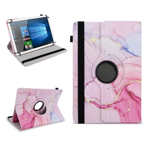 NAmobile Tablet Schutzhülle kompatibel mit Acer Iconia Tab P10-11 aus Kunstleder Hülle Tasche Standfunktion 360° Drehbar Schutz Cover 10,4 Zoll Universal Case, Farben:Motiv 19 von NAmobile