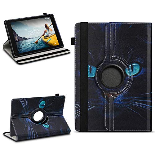 NAmobile Tablet Tasche kompatibel mit Doogee T30 / S/SE/E/Pro Hülle Schutzhülle Tablettasche mit Standfunktion 360° drehbar Universal Tablethülle Case Cover, Farben:Motiv 3 von NAmobile