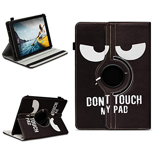 NAmobile Tablet Tasche kompatibel mit Doogee T30 / S/SE/E/Pro Hülle Schutzhülle Tablettasche mit Standfunktion 360° drehbar Universal Tablethülle Case Cover, Farben:Motiv 5 von NAmobile