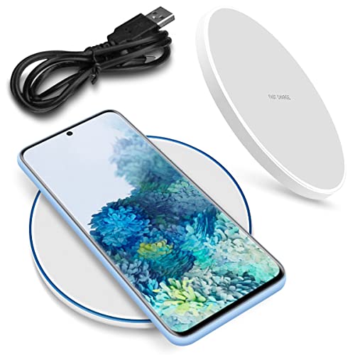 QI Wireless 15W Kabellose Ladestation kompatibel für Samsung Galaxy S25 Plus Ultra Fast Charger Induktives Universal Schnellladegerät schnelles Laden, Farben:Weiss QI Wireless 15W Kabellose Ladestation kompatibel für Samsung Galaxy S25 Plus Ultra Fast Charger Induktives Universal Schnellladegerät schnelles Laden, Farben:Weiss von NAmobile