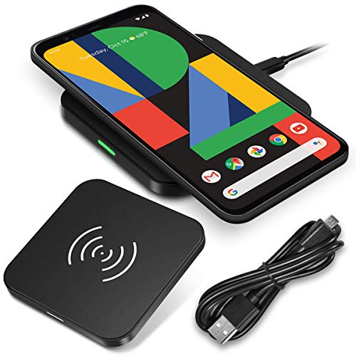QI Wireless Kabellos Ladestation kompatibel für Google Pixel 4 Charger Induktives Universal Schnellladegerät QI Wireless Kabellos Ladestation kompatibel für Google Pixel 4 Charger Induktives Universal Schnellladegerät von NAmobile