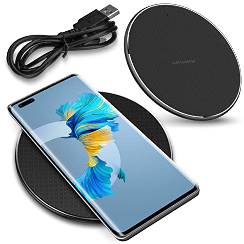 Qi Induktives Ladegerät 15W 10W kompatibel für Huawei Mate 40 30 20 Pro Ladestation Kabelloser Universal Charger, Farben:Schwarz, Smartphone:Huawei Mate 20 Pro Qi Induktives Ladegerät 15W 10W kompatibel für Huawei Mate 40 30 20 Pro Ladestation Kabelloser Universal Charger, Farben:Schwarz, Smartphone:Huawei Mate 20 Pro von NAmobile