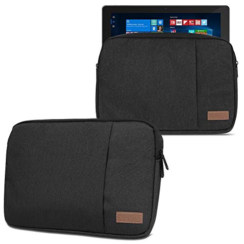 Schutzhülle kompatibel für Lenovo ThinkPad X12 Detachable 12.3 Zoll Hülle Notebook Tasche in Schwarz oder Grau Case Cover, Farbe:Schwarz von NAmobile