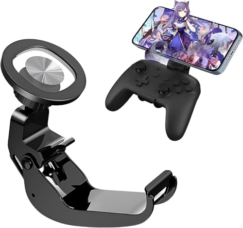 NBCP Controller-Telefon-Halterung für Schalter-Controller-Gaming-Telefonhalter, Telefon-Halterung-Clip Magnetisch für N-Schalter und Switch Lite Pro-Controller von NBCP