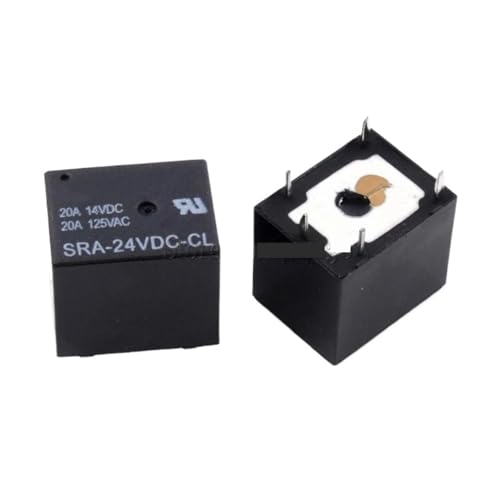 10 Stücke 24 V 20A Leistungsrelais SRA-24VDC-CL 5Pin PCB Typ Automobil relais 10 Stücke 24 V 20A Leistungsrelais SRA-24VDC-CL 5Pin PCB Typ Automobil relais von NBDUGQ