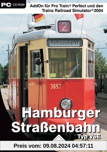 ProTrain Perfect, Trainz Railroad Simulator 2004 - Hamburger Straßenbahn Typ V6E von NBG EDV Handels & Verlags GmbH