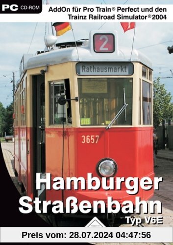 ProTrain Perfect, Trainz Railroad Simulator 2004 - Hamburger Straßenbahn Typ V6E von NBG EDV Handels & Verlags GmbH