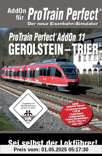 ProTrain Perfect - Add-on 11: Gerolstein - Trier ProTrain Perfect - Add-on 11: Gerolstein - Trier von NBG EDV Handels & Verlags GmbH