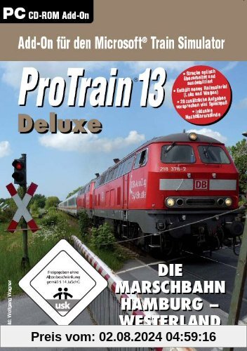 Train Simulator - ProTrain 13 Deluxe: Die Marschbahn Hamburg - Westerland von NBG EDV Handels & Verlags GmbH