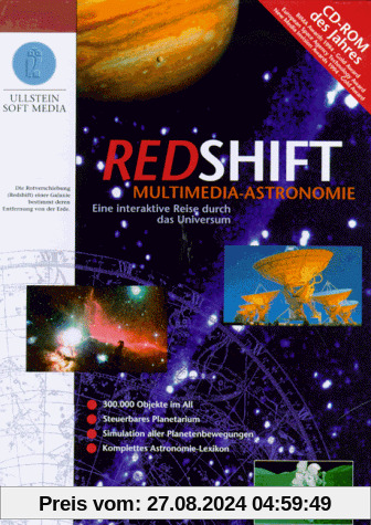 Redshift - Multimedia-Astronomie von NBG EDV Handels & Verlagsgesellschaft