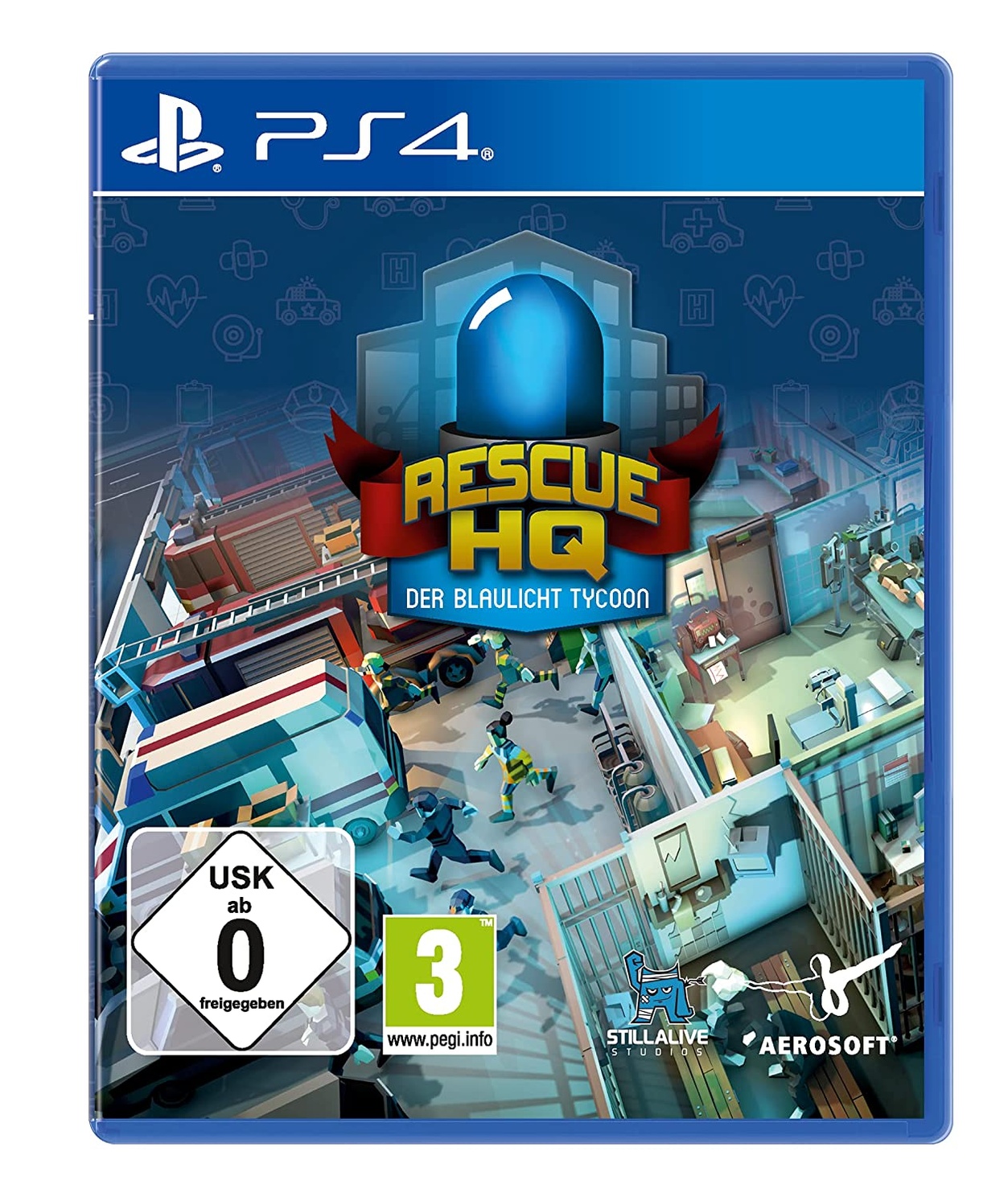 Der Blaulicht Tycoon-Rescue HQ von NBG