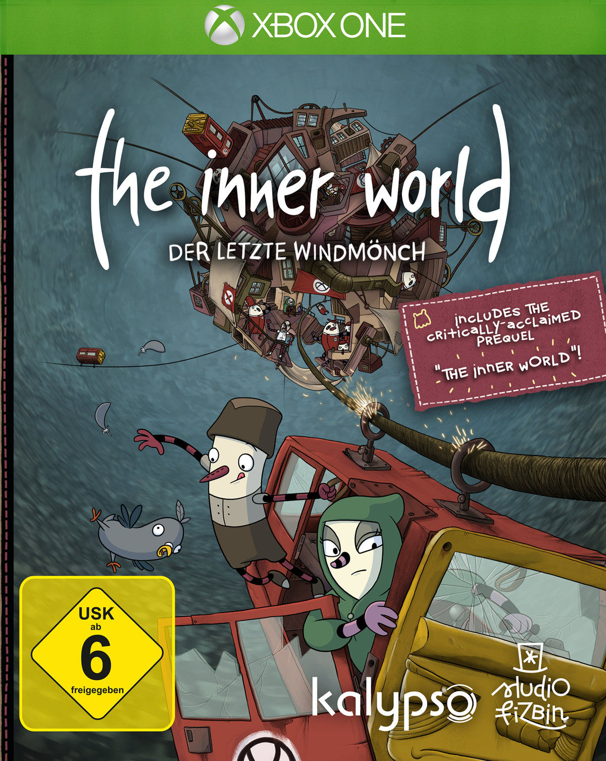 Inner World - Letzte Windmönch XB-One incl Inner World 1 Inner World - Letzte Windmönch XB-One incl Inner World 1