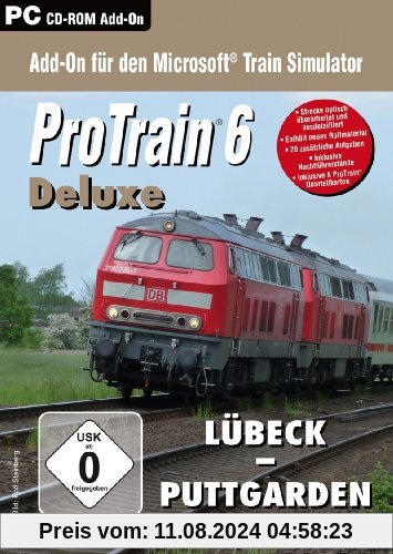 Train Simulator - ProTrain 6 Deluxe: Lübeck - Puttgarden von NBG