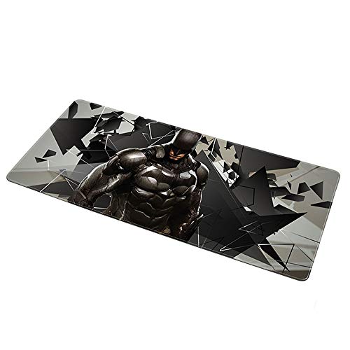 NBPRO Extra Große Gaming Mouse Pad Anime Gamer Computer Mousepad Anti-Slip Natürliche Gummi Gaming Maus Matte XL XXL 900x400mm Reichster Superheld-9 von NBPRO.CO