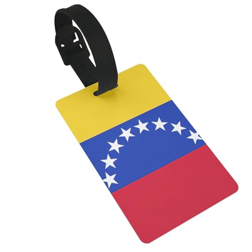 Leichte Gepäckanhänger mit Venezuela-Motiv, niedliches und einzigartiges Reisezubehör, abnehmbarer Riemen Leichte Gepäckanhänger mit Venezuela-Motiv, niedliches und einzigartiges Reisezubehör, abnehmbarer Riemen von NBRIEU