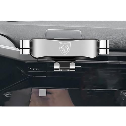 NBVGFGDF Handyhalterung Auto, für Peugeot 408 2022 Magnetische Lüftungsschlitz-Autohalterung Armaturenbrett-Handyhalterung 360° Drehbar,B von NBVGFGDF