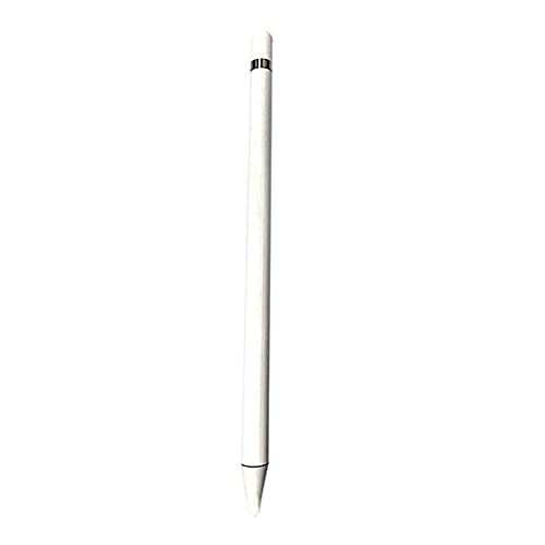 Dünner kapazitiver Touchscreen-Stift für iPhone iPad Samsung Phone Tablet (Weiß) von NC
