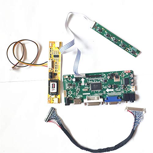 Für LM150X08-TL01/TL02/TL03 1024 * 768 38.1 cm M.NT68676 Controller Drive Card CCFL LVDS 20-Pin LCD Panel Monitor HDMI DVI VGA DIY Kit (LM150X08-TL01) von NC