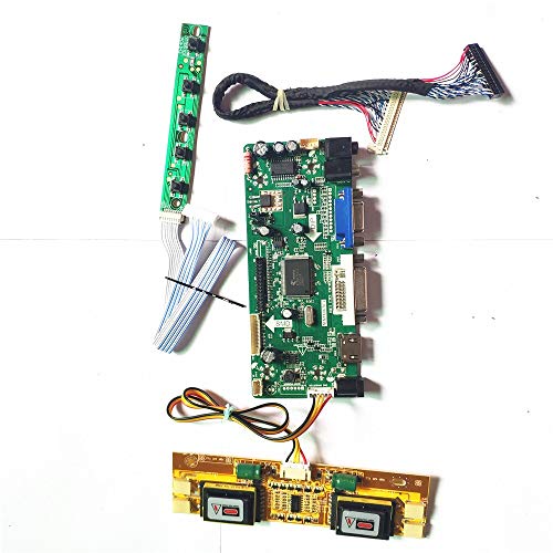 Für LTM170EU-L01/L11 LCD-Monitor-Panel HDMI DVI VGA MNT68676 Display Controller Drive Card 17 Zoll 1280 * 1024 CCFL LVDS 30Pin DIY Kit (LTM170EU-L01) von NC
