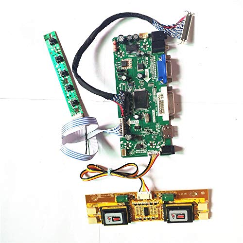 Für M170EN05 V1 V2 V3 LCD Monitor Panel LVDS 30Pin CCFL M.NT68676 Screen Controller Drive Board HDMI DVI VGA 1280 * 1024 17 Zoll Kit (M170EN05 V1) von NC