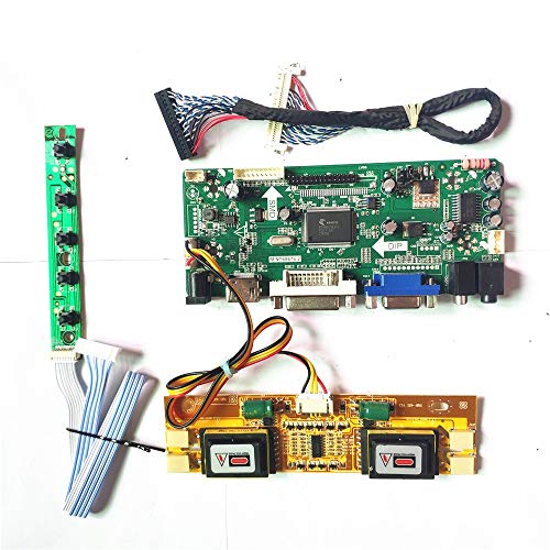 Für M190Z1-L01/L03 LCD-Monitor-Panel HDMI + VGA + DVI M.NT68676 Display Controller Drive Card CCFL LVDS 30Pin 19 Zoll 1680 * 1050 DIY Kit (M190Z1-L01) von NC