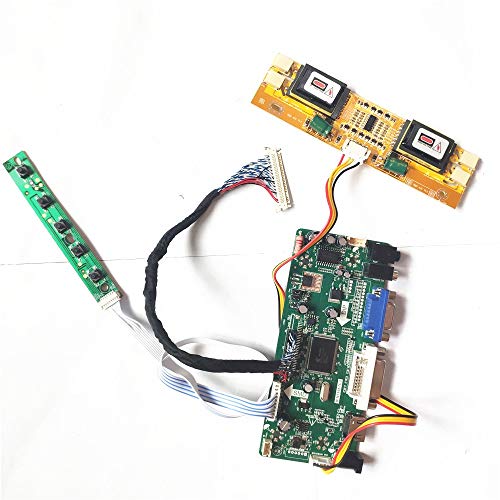 Für TM150XG-26L10/A/D LVDS 20Pin CCFL MNT68676 Display Controller Drive Card VGA HDMI DVI 15 Zoll 1024 * 768 LCD Panel Monitor DIY Kit (TM150XG-26L10) von NC