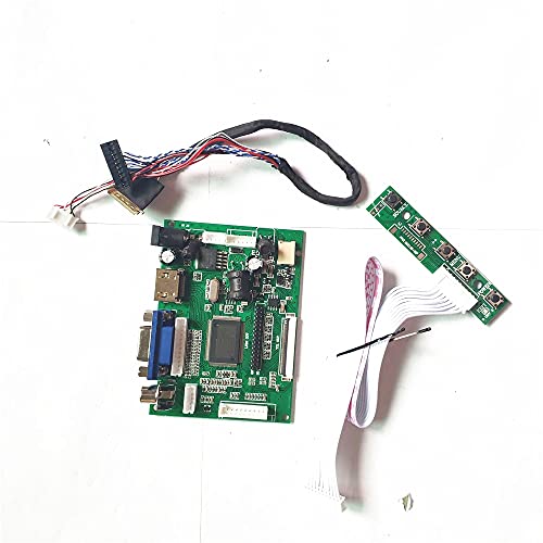 Passend für LTN156AT23-801/B01/C01/W01 LCD 15,6 1366 x 768 2AV HDMI-kompatibles VGA-Kabel, 40-polig, LVDS LED-Controller (LTN156AT23-B01) von NC