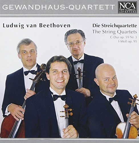 Streichquartette C-Dur Op. 59 nr. 3 / F-Moll Op. 95 von NCA