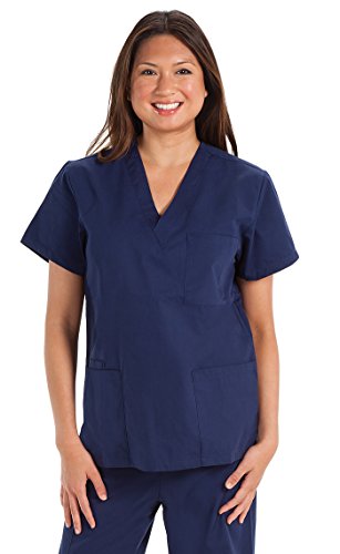 NCD Medical/Prestige Medical 302-NAV-3X Scrub Top, Marineblau, 3XL von NCD Medical/Prestige Medical