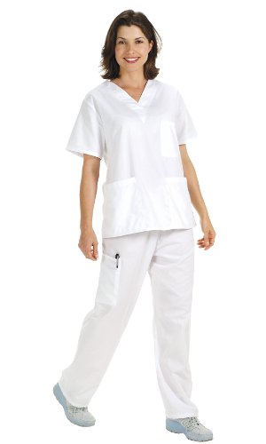 NCD Medical/Prestige Medical 50109-1 scrub top-white XS von NCD Medical/Prestige Medical
