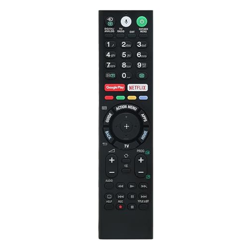 NCONCO Fernbedienung für Sony RMF- TX310E RMF- TX310E Sprachfernbedienung Ersatz Kompatibel mit Sony 4K Ultra HD Smart TV NCONCO Fernbedienung für Sony RMF- TX310E RMF- TX310E Sprachfernbedienung Ersatz Kompatibel mit Sony 4K Ultra HD Smart TV von NCONCO