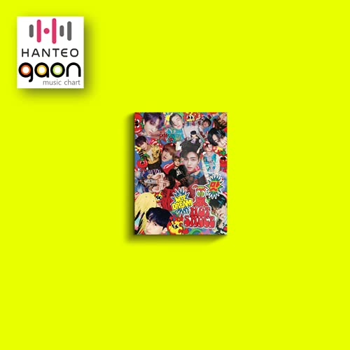 NCT Dream - Hot Sauce [Photobook Crazy ver.] (The 1st Album) [Pre Order] CD+Photobook+Folded Poster+Others with Tracking, Extra Decorative Stickers, Photocards von NCT Dream