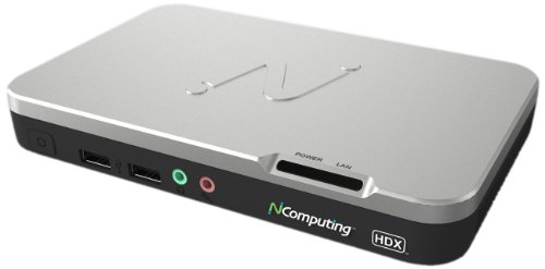 NComputing N500 LAN-Box Thin Client für Citrix HDX (512MB RAM, Full HD, Smart-Card, 4X USB 2.0) von NComputing
