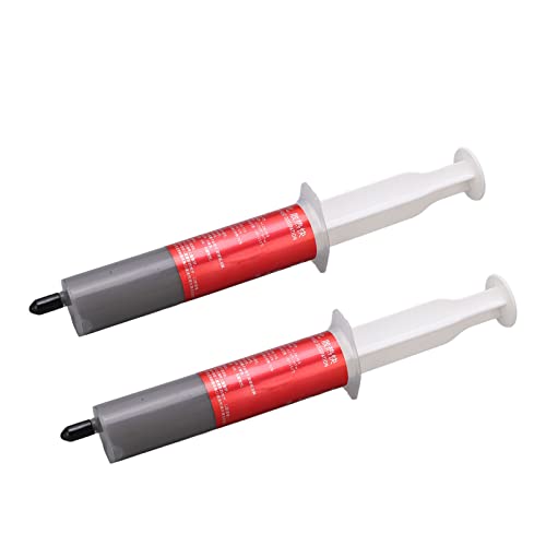 NDNCZDHC 2 Stück Wärmeleitpaste, Hochleistungs-Wärmeleitpaste Zum Kühlen Aller Prozessoren, Spritzen-Design, CPU-Wärmeleitpaste Für Computer von NDNCZDHC