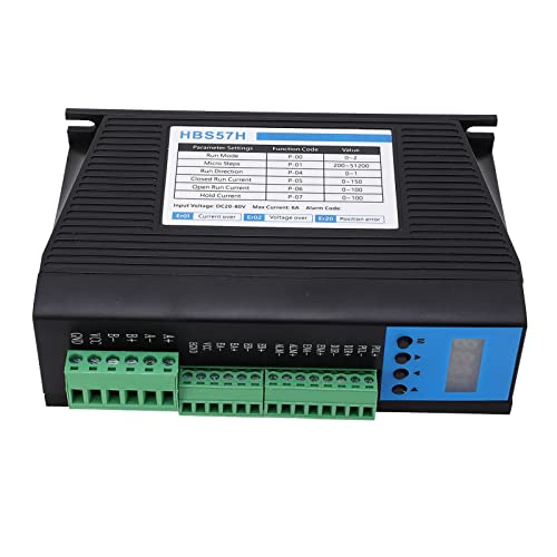 NDNCZDHC HBS57H Schrittmotortreiber DC20-80V CNC-Controller Closed-Loop-Schrittmotortreiber Für 42-60 Vollserien von Zweiphasen-Verbundschrittmotoren von NDNCZDHC
