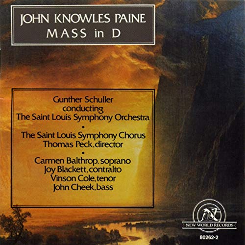 Paine: Mass in d von NE WORLD RECORDS
