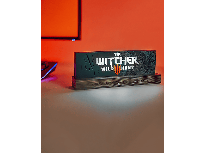 NEAMEDIA LED Light The Witcher Wild Hunt Logo Ikon Lampe NEAMEDIA LED Light The Witcher Wild Hunt Logo Ikon Lampe von NEAMEDIA