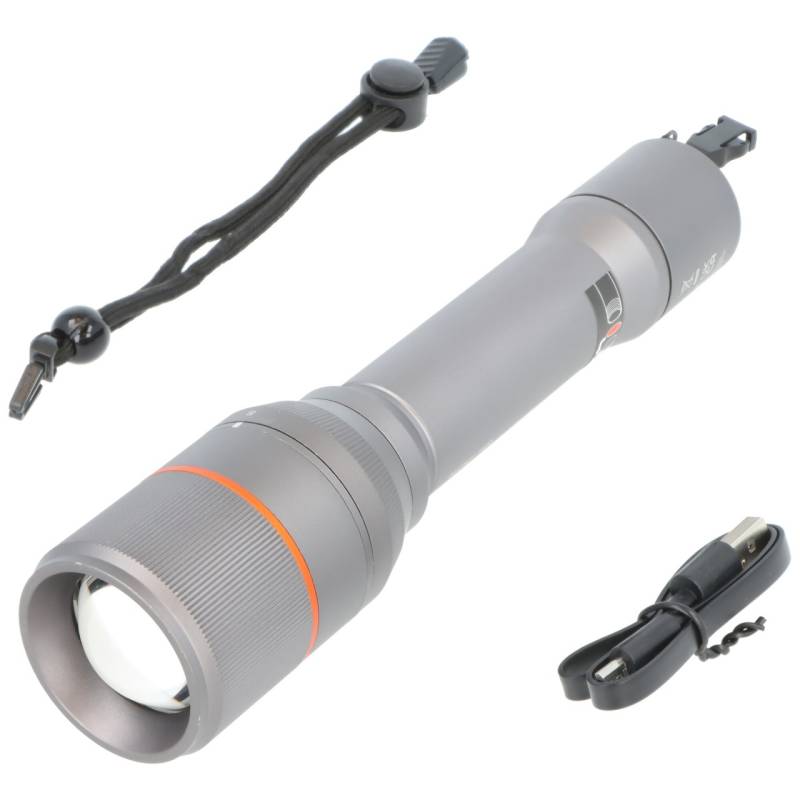 NEBO LED Taschenlampe Davinci 3500 mit bis zu 3.500 Lumen und 131 Meter, mit 21700 Li-Ion Akku von NEBO
