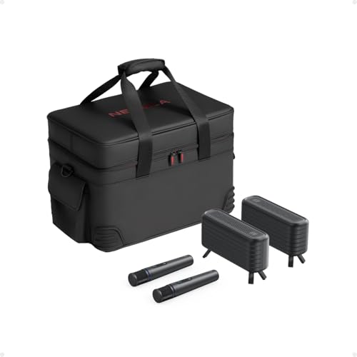 NEBULA Combo Zubehörset für Cosmos, Halterung für Beamer, Kompatibel Projektoren, Mobiles Heimkino-Set, Tischständer, Stativ, Reisetasche, Passend für Cosmos Serie von NEBULA