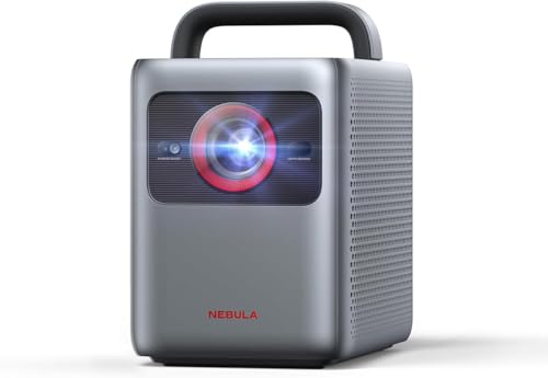 Nebula Cosmos 4K SE Smart Beamer, 4K High-Brightness Projektor mit Dolby Vision, 200" Großbildschirm, 1800ANSI Lumen Helligkeit, HybridBeam, Google TV, Offizielles Netflix (Generalüberholt) von NEBULA